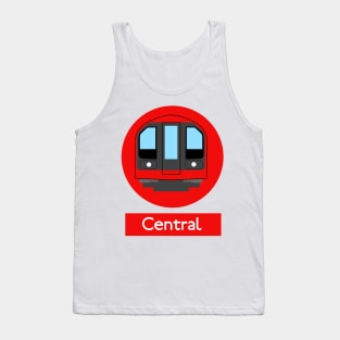 London Underground Subway Central Tank Top